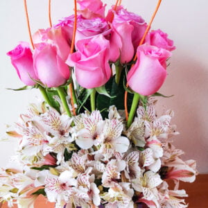 Arreglo Floral Rosas bebé (A-39)