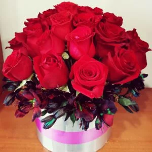 Arreglo Floral Rosas Rojas (A-40)