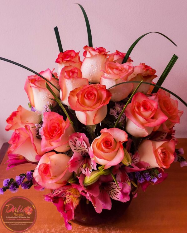Arreglo Floral Pecera (A-54)