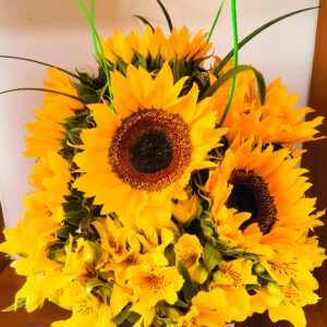 Arreglo Floral 10 girasoles (A-55)