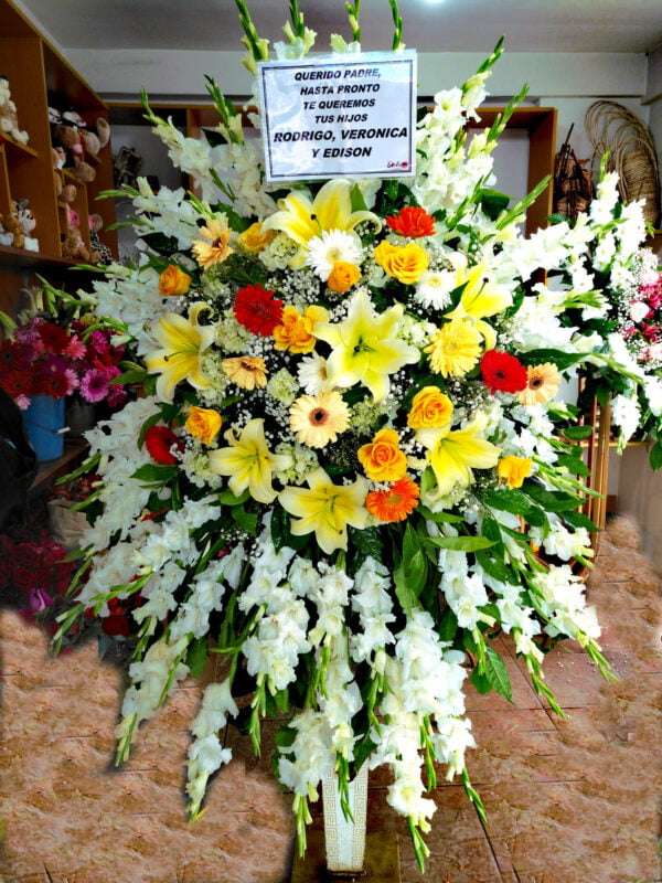 Arreglo Floral Funerario (P-20)